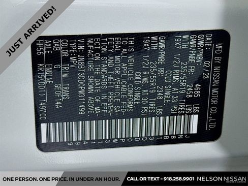 Certified 2023 Nissan Rogue Platinum w/ Platinum Premium Package image 34