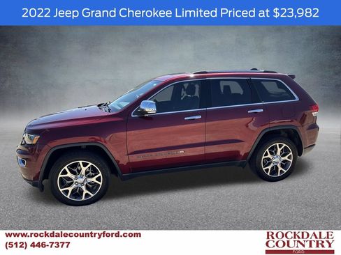 Used 2022 Jeep Grand Cherokee Limited w/ Tech Group RWD image 1