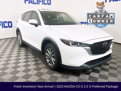 Used 2023 MAZDA CX-5 AWD 2.5 S w/ Preferred Package image 1