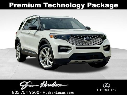Used 2021 Ford Explorer Platinum w/ Equipment Group 601A AWD/4WD image 1