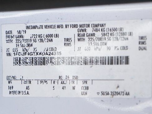 Used 2019 Ford F450 XL w/ XL Value Package image 42