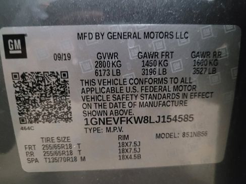Used 2020 Chevrolet Traverse LS AWD/4WD image 33