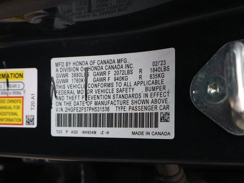 Used 2023 Honda Civic Sport image 44