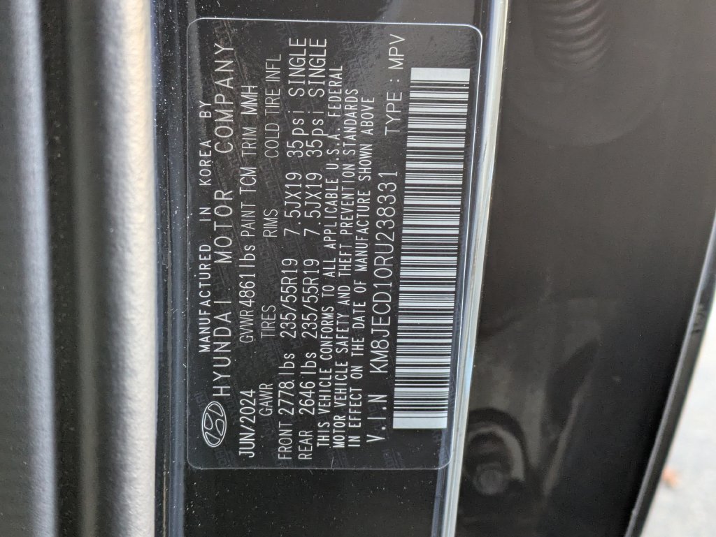 Used 2024 Hyundai Tucson Limited AWD/4WD image 24