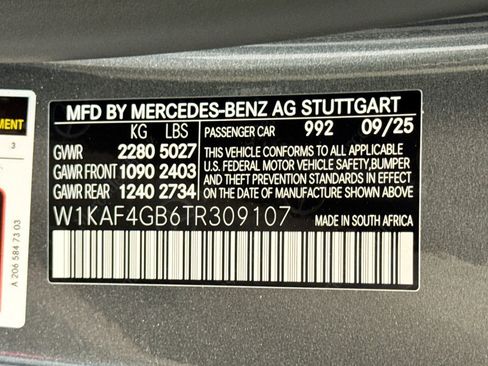 New 2026 Mercedes-Benz C 300 Sedan image 30