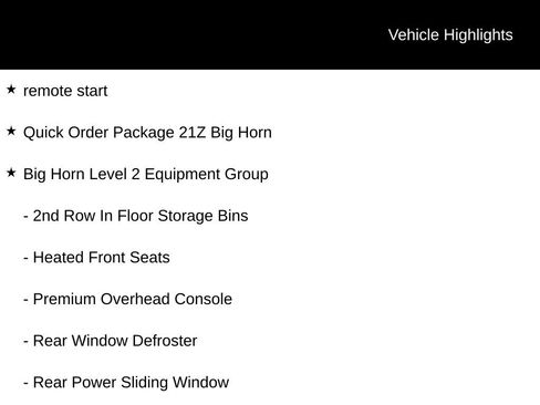 Used 2025 RAM 1500 Big Horn image 8