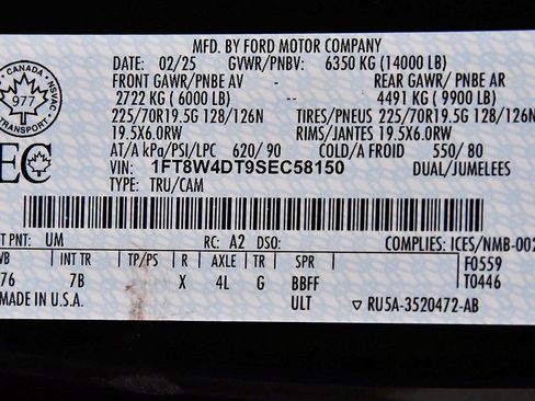 Used 2025 Ford F450 Platinum w/ FX4 Off-Road Package image 16