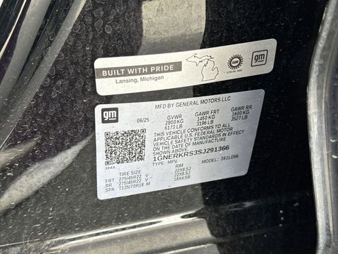 Used 2025 Chevrolet Traverse High Country w/ LPO, Floor Liner Package image 36