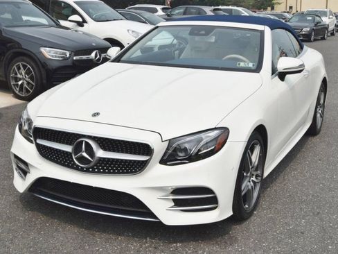 Used 2018 Mercedes-Benz E 400 4MATIC Cabriolet w/ Premium 2 Package (Q02) image 3