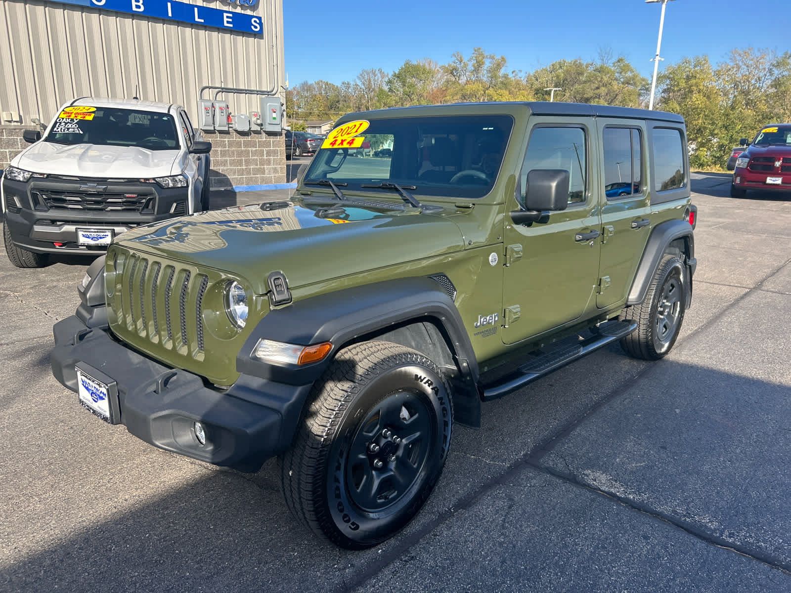 Used 2021 Jeep Wrangler Unlimited Sport AWD/4WD image 7