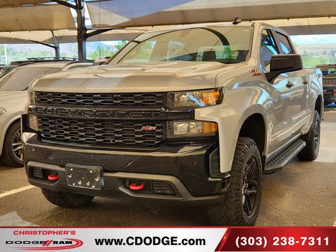 Used 2021 Chevrolet Silverado 1500 Custom Trail Boss AWD/4WD image 3