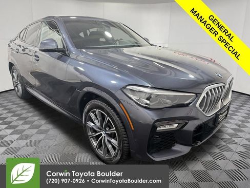 Used 2021 BMW X6 xDrive40i w/ M Sport Package AWD/4WD image 1