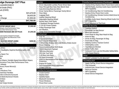 Used 2024 Dodge Durango SXT w/ SXT Blacktop Group AWD/4WD image 4