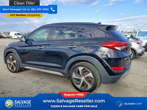 Used 2017 Hyundai Tucson Limited w/ Limited Ultimate Package 03 AWD/4WD image 3