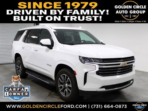 Used 2021 Chevrolet Tahoe LT RWD image 1