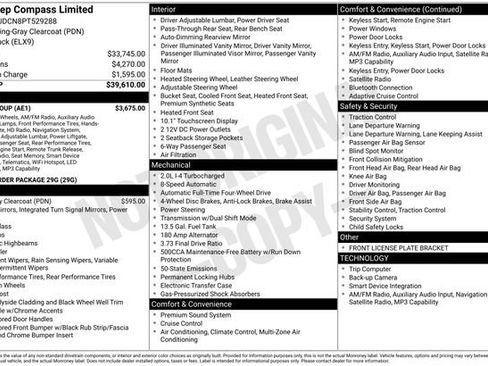 Used 2023 Jeep Compass Limited w/ Elite Group image 1