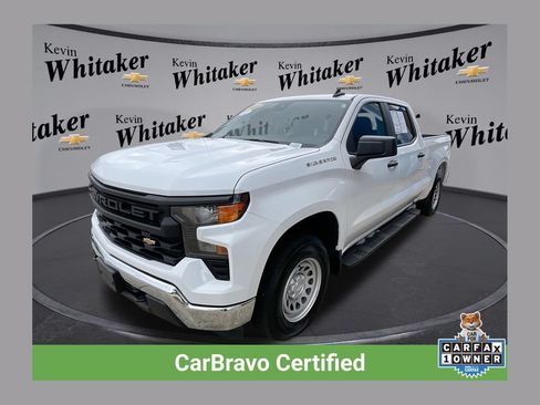 Certified 2025 Chevrolet Silverado 1500 W/T w/ WT Value Package AWD/4WD image 1