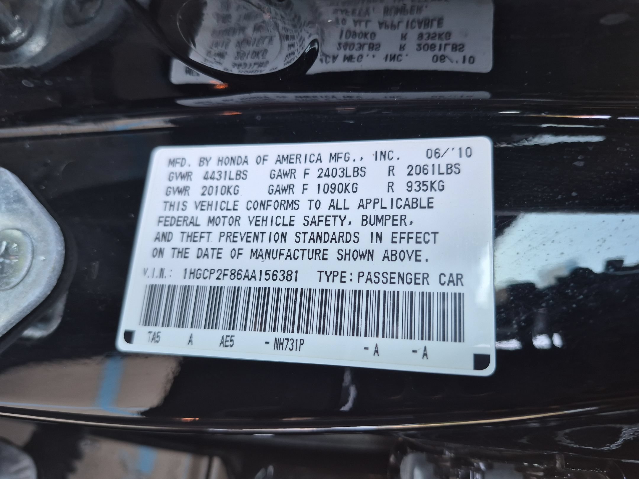Used 2010 Honda Accord EX-L image 31