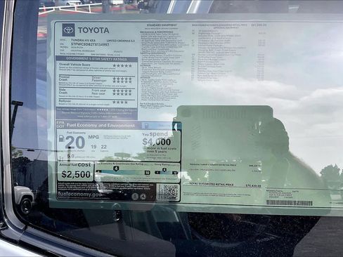 New 2026 Toyota Tundra Limited AWD/4WD image 22