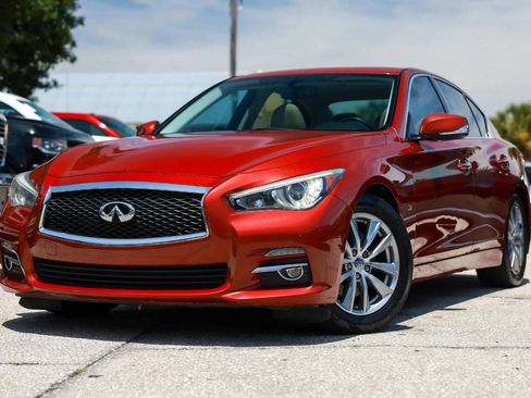 Used 2014 INFINITI Q50 Premium w/ Spare Tire Package RWD image 1