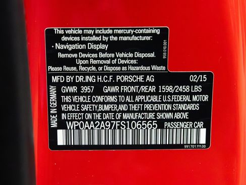 Used 2015 Porsche 911 Carrera image 40