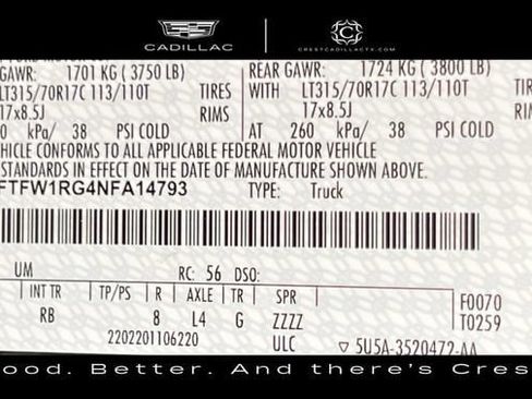 Used 2022 Ford F150 Raptor w/ Equipment Group 801A High AWD/4WD image 29