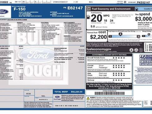 Certified 2023 Ford F150 XLT w/ Equipment Group 302A High AWD/4WD image 39