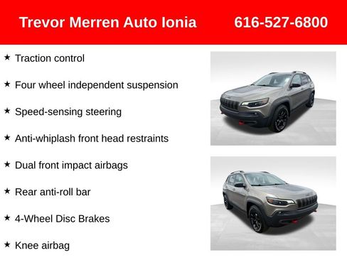 Used 2020 Jeep Cherokee Trailhawk AWD/4WD image 36