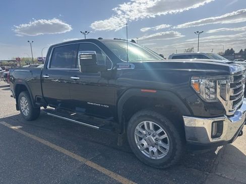 Used 2021 GMC Sierra 2500 SLT w/ SLT Premium Package AWD/4WD image 3
