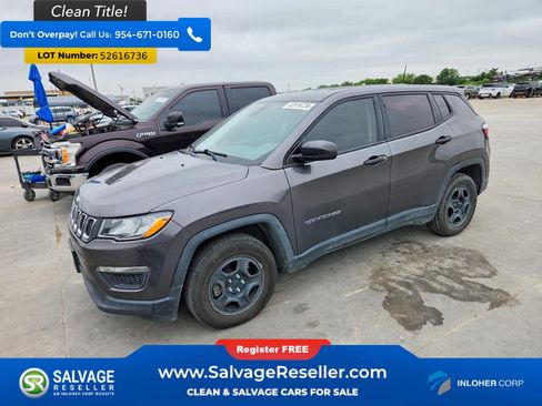 Used 2020 Jeep Compass Sport FWD image 1