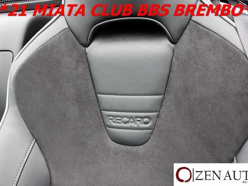 Used 2021 MAZDA MX-5 Miata Club w/ Brembo/BBS Recaro Package image 28