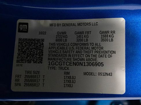 Used 2022 Chevrolet Colorado LT w/ LT Convenience Package image 44