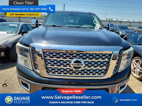 Used 2016 Nissan Titan Platinum Reserve AWD/4WD image 7