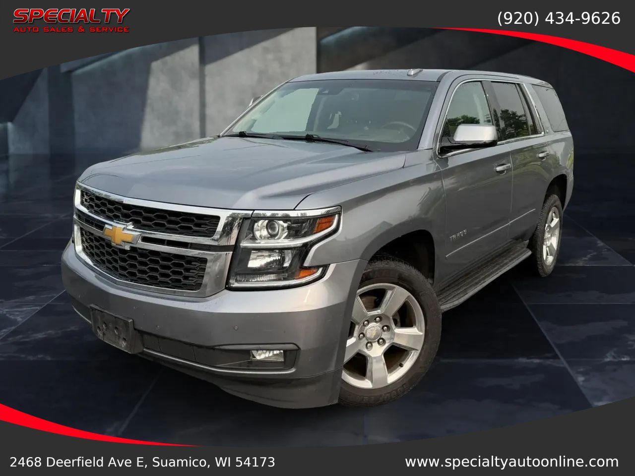 Used 2019 Chevrolet Tahoe LT w/ Luxury Package AWD/4WD image 1