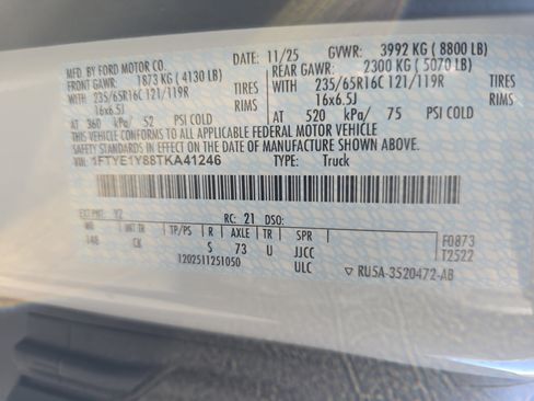 New 2026 Ford Transit 150 Low Roof image 38