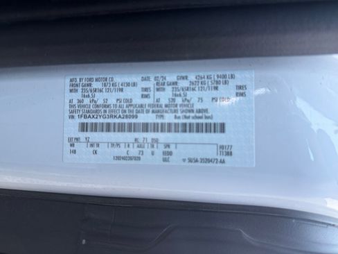 Used 2024 Ford Transit 350 XLT RWD image 35
