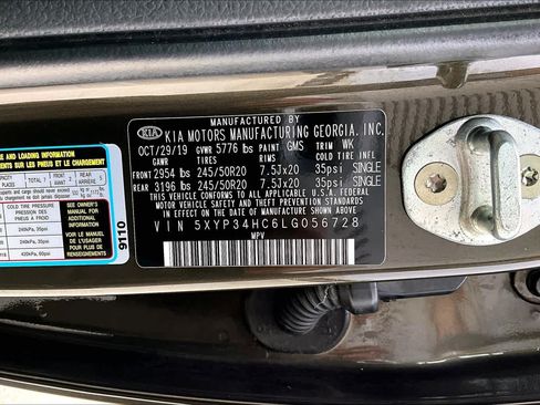 Used 2020 Kia Telluride EX w/ EX Premium Package FWD image 30