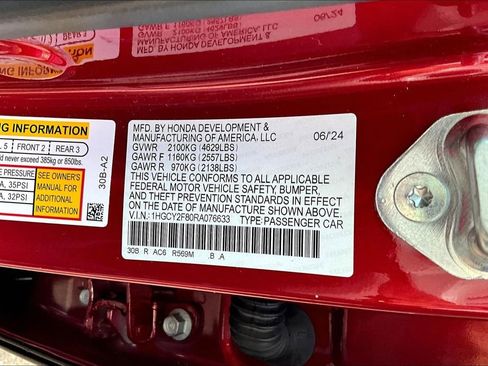 Used 2024 Honda Accord Touring image 16