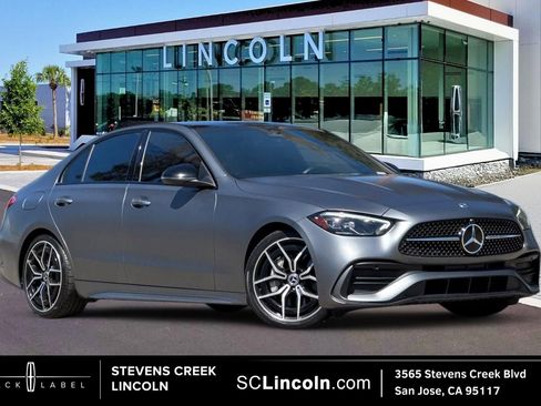 Used 2022 Mercedes-Benz C 300 Sedan w/ AMG Line w/ Night Package image 1