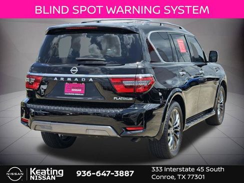 Certified 2023 Nissan Armada Platinum w/ Captain's Chairs Package RWD image 8