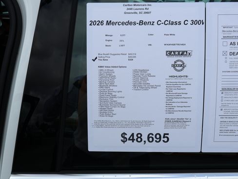 Used 2026 Mercedes-Benz C 300 Sedan image 44