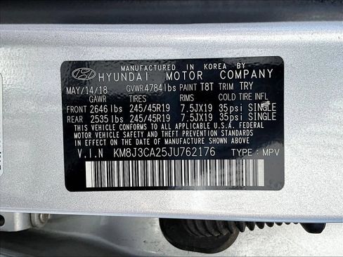 Used 2018 Hyundai Tucson Limited w/ Ultimate Package 02 AWD/4WD image 19