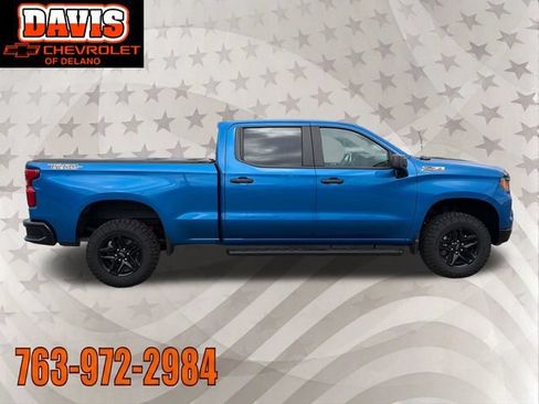 Used 2022 Chevrolet Silverado 1500 Custom Trail Boss w/ LPO, Dark Essentials Package AWD/4WD image 8