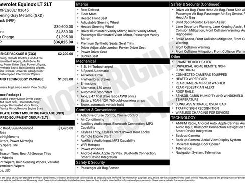 Used 2025 Chevrolet Equinox LT w/ Convenience Package II AWD/4WD image 2