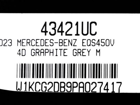 Certified 2023 Mercedes-Benz EQS 450+ Sedan image 25