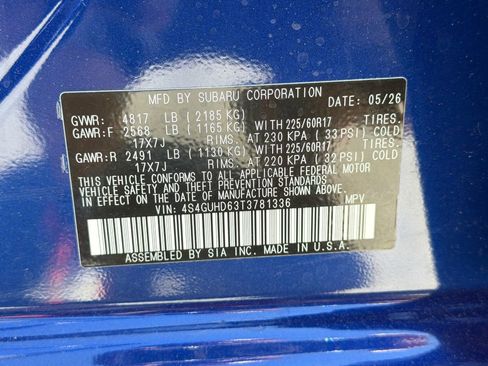 New 2026 Subaru Crosstrek 2.0i Premium AWD/4WD image 32