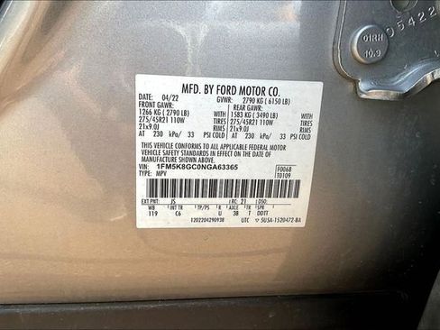 Used 2022 Ford Explorer ST w/ Equipment Group 401A image 14