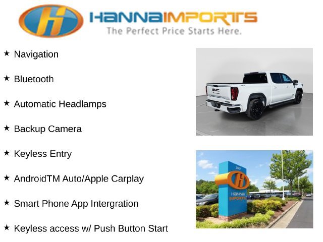 Used 2022 GMC Sierra 1500 Elevation w/ LPO, Elevation Black Package AWD/4WD image 8