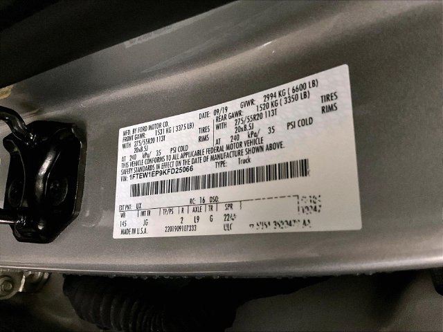 Used 2019 Ford F150 XL w/ Equipment Group 101A Mid AWD/4WD image 33