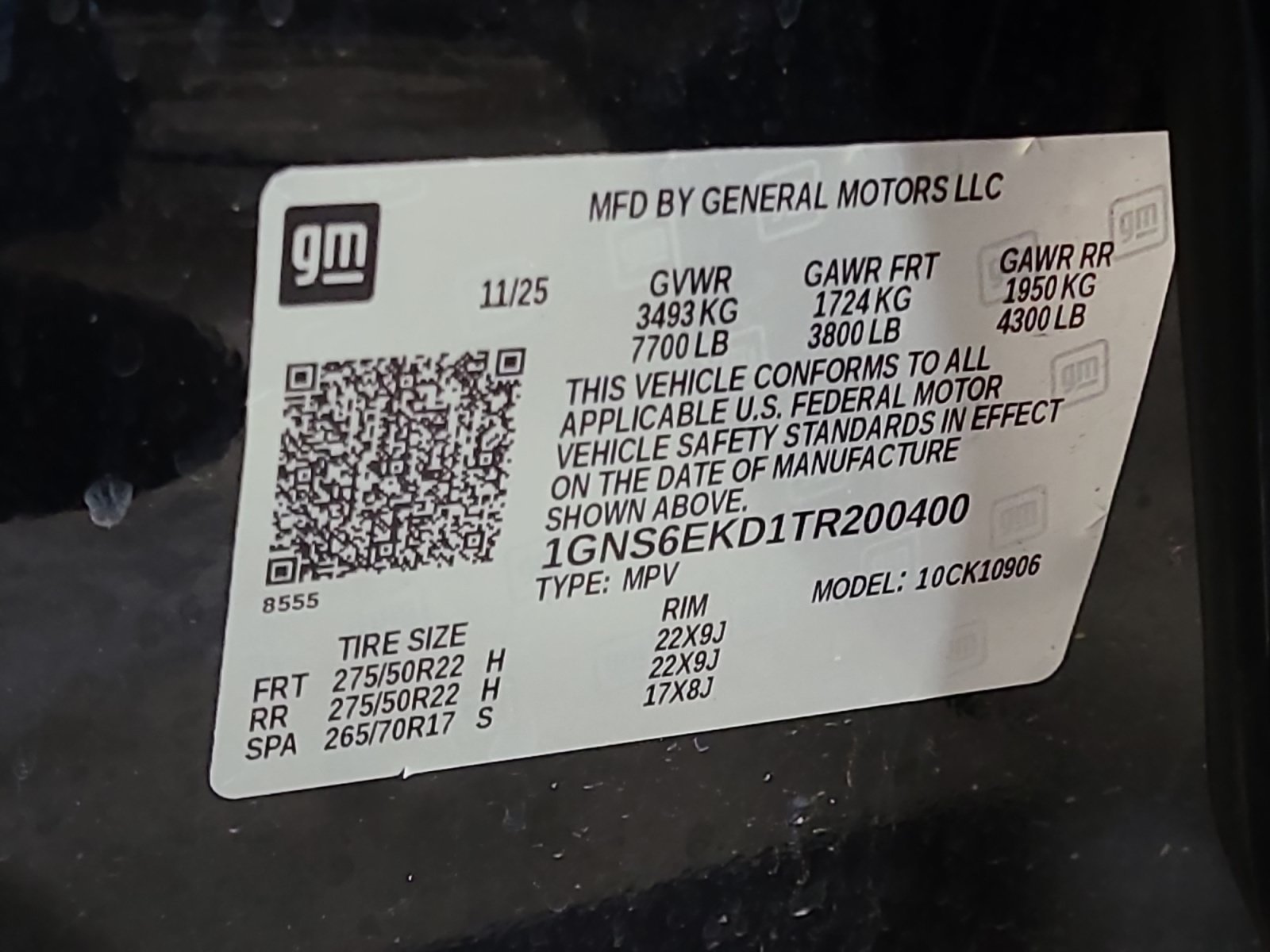 Used 2026 Chevrolet Suburban RST w/ Sun And Tow Package AWD/4WD image 25